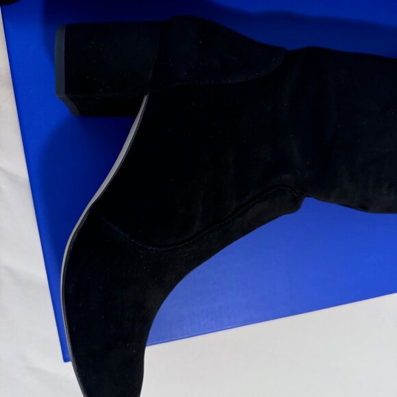 Brand new Stuart Weitzman black suede tall boots - Picture 4 of 8